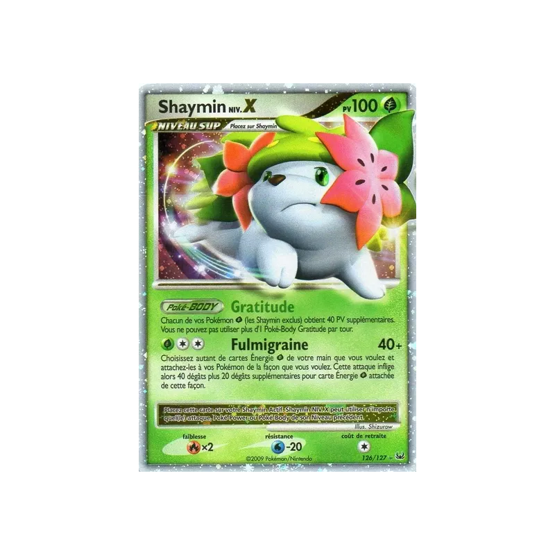 Shaymin NIV.X PL - 126/127
