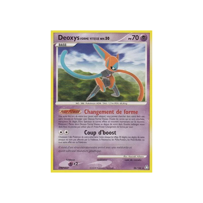 Deoxys Forme Vitesse LA - 026/146