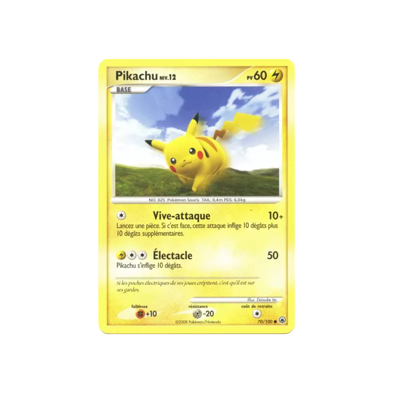 Pikachu MD - 070/100