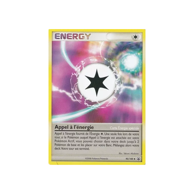 Appel à l'énergie MD - 092/100