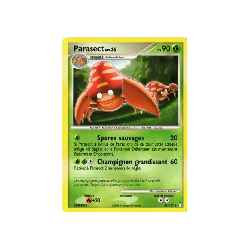 Parasect MT - 058/123