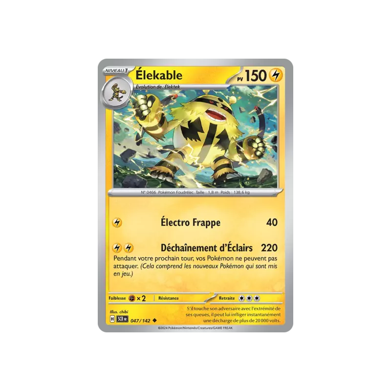 Élekable SCR - 047/142