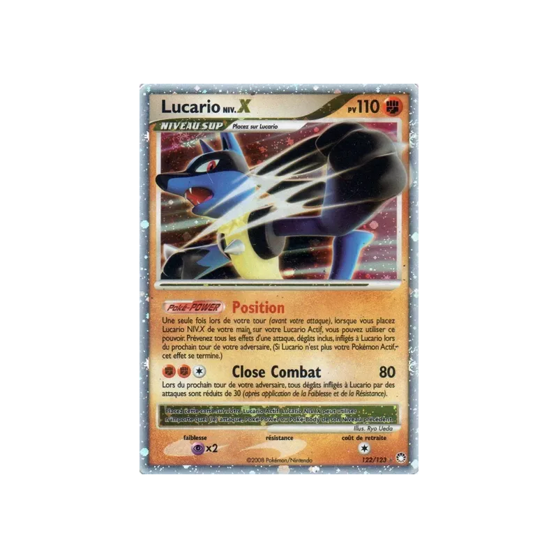 Lucario NIV.X MT - 122/123
