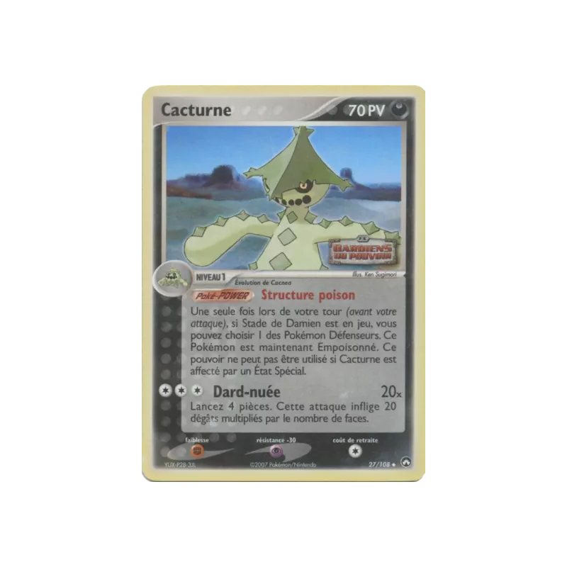 Cacturne PK - 027/108