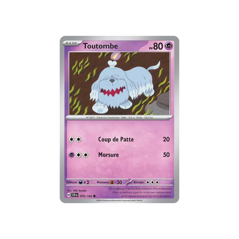 Toutombe SCR - 070/142