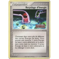 Recyclage d'énergie PK - 073/108