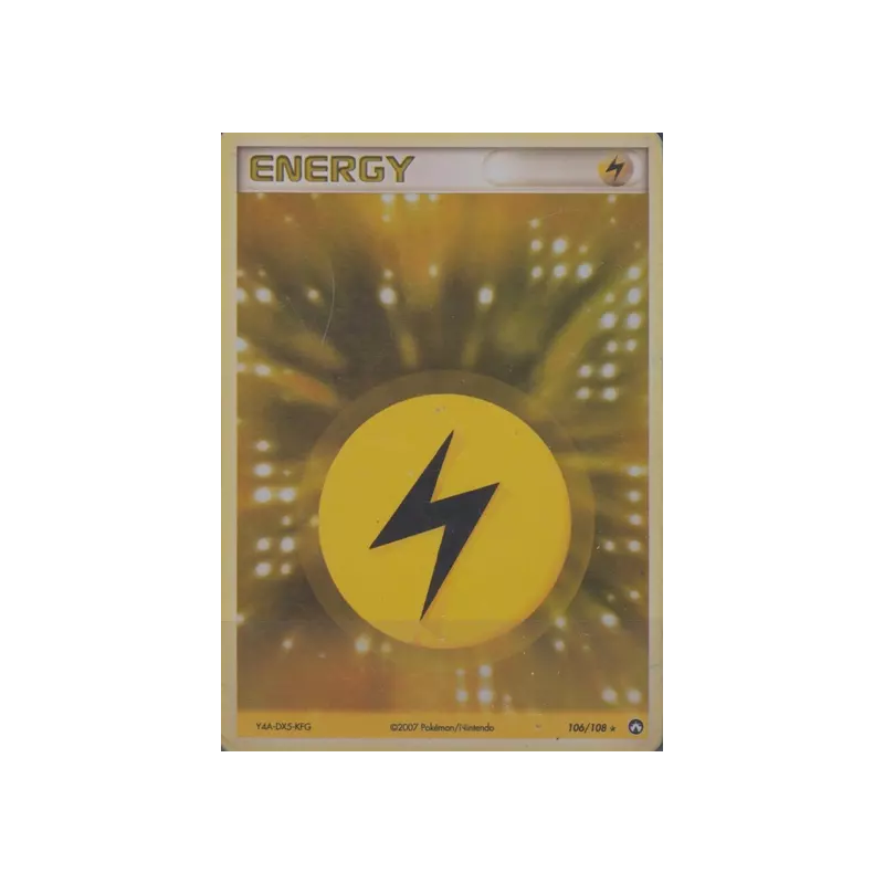 Énergie Électrique PK - 106/108