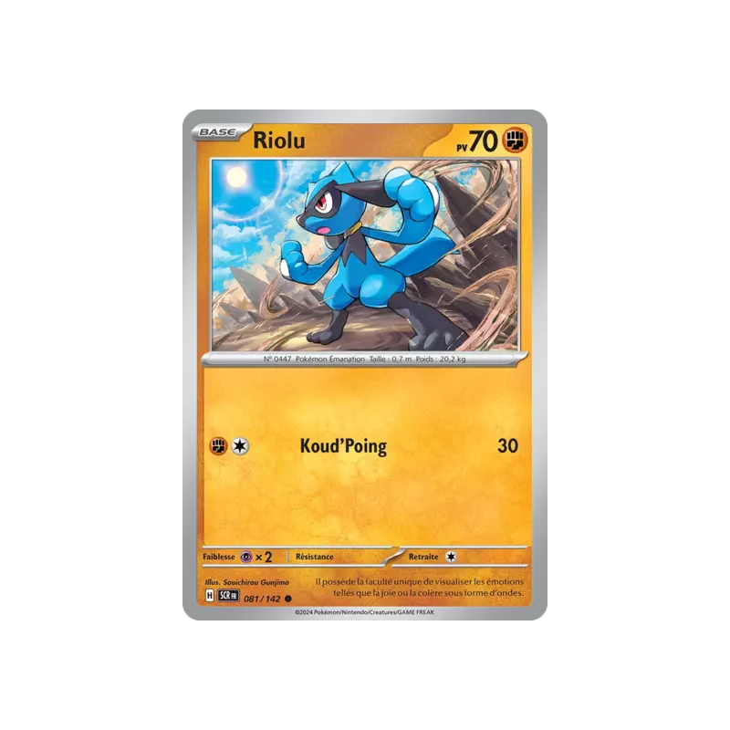Riolu SCR - 081/142