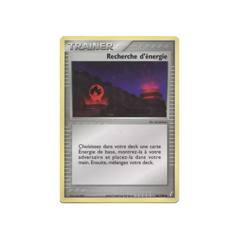 Recherche d'énergie CG - 086/100
