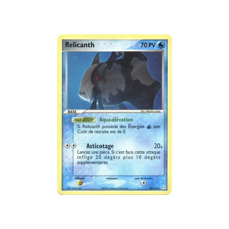 Relicanth HP - 030/110