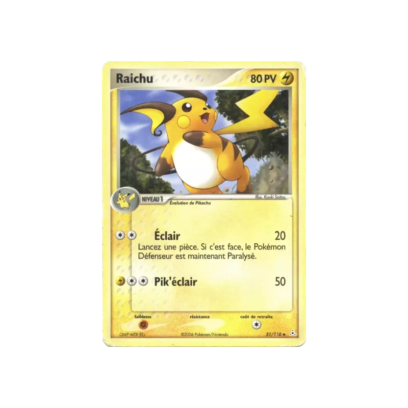Raichu HP - 051/110
