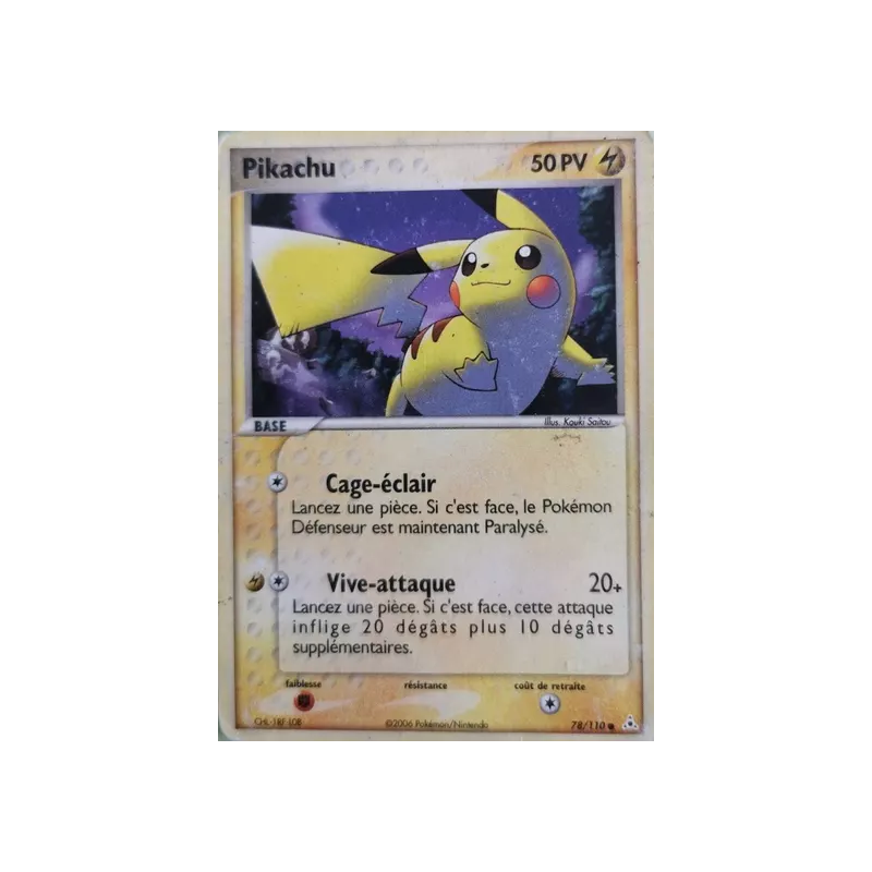 Pikachu HP - 078/110