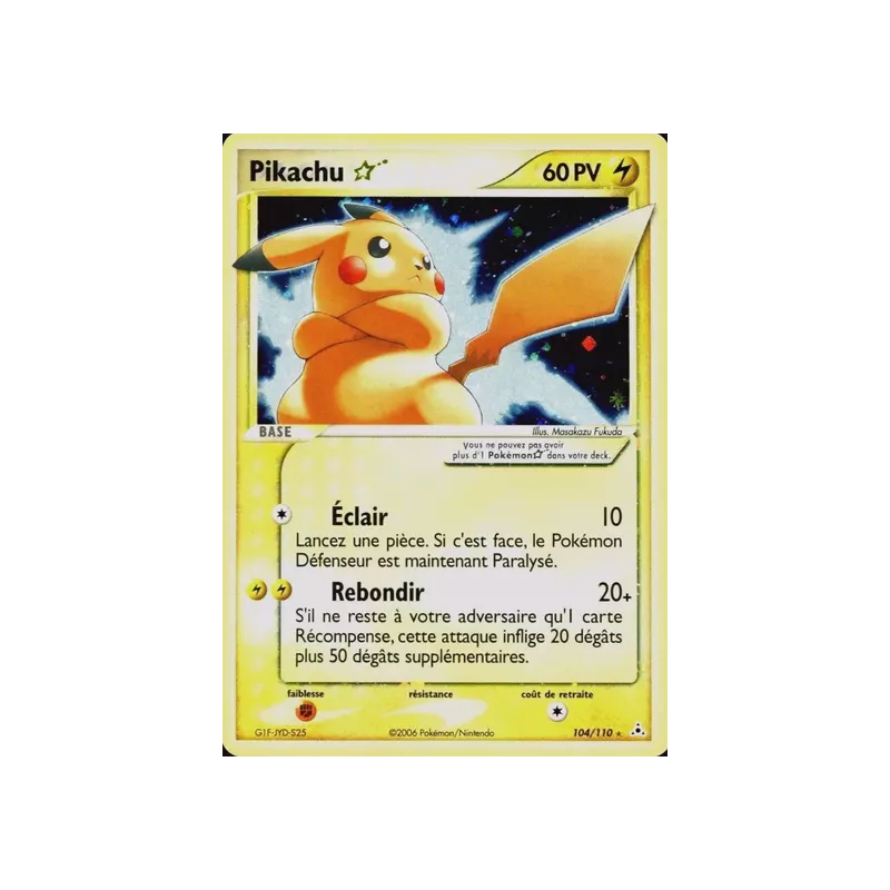 Pikachu HP - 104/110