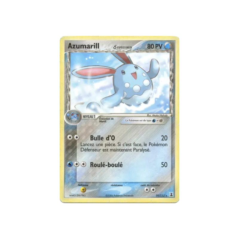 Azumarill ? DS - 019/113