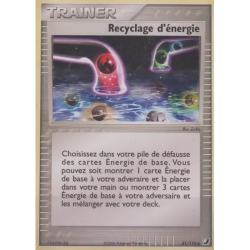 Recyclage d'énergie UF - 081/115