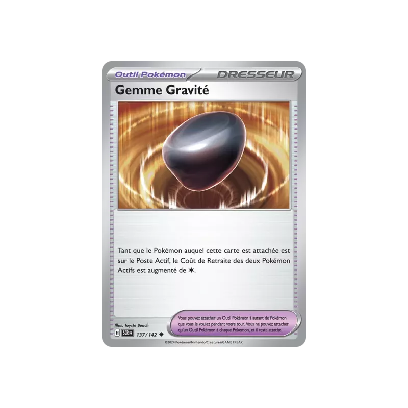 Gemme Gravité SCR - 137/142