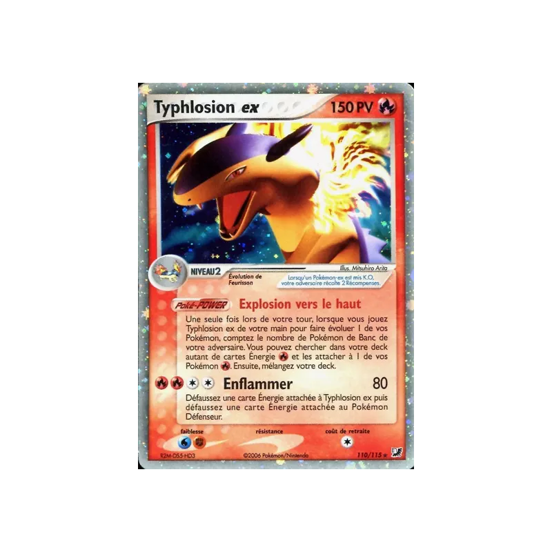 Typhlosion ex UF - 110/115