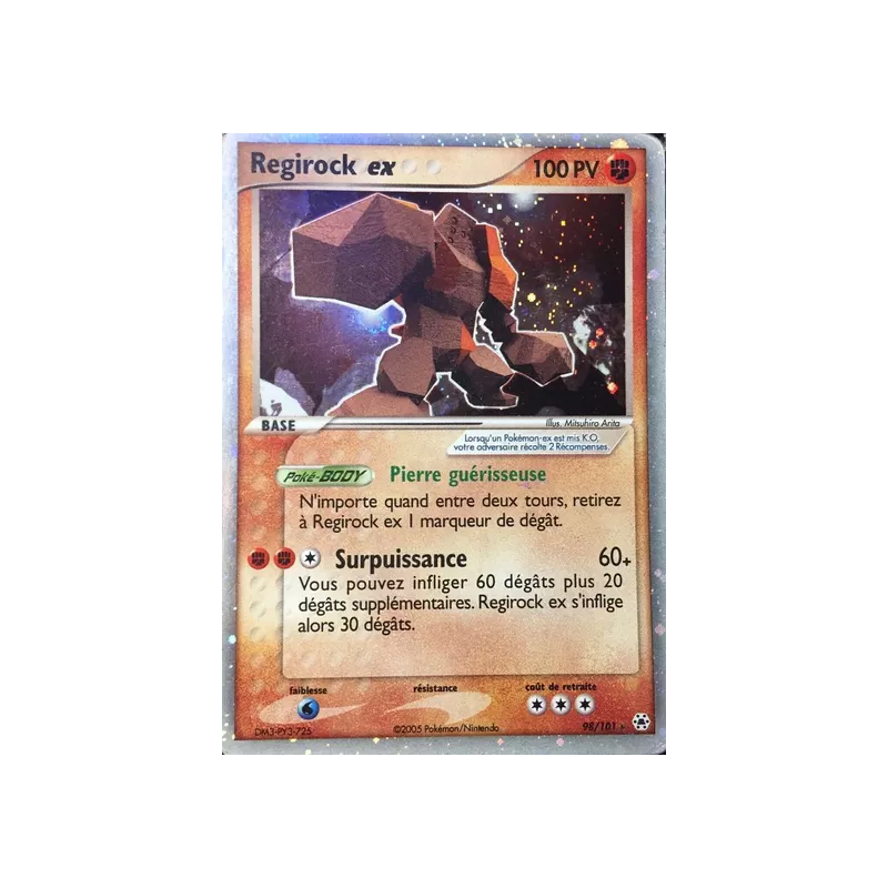 Regirock ex HL - 098/101