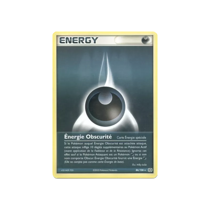 Énergie Obscurité EM - 086/106