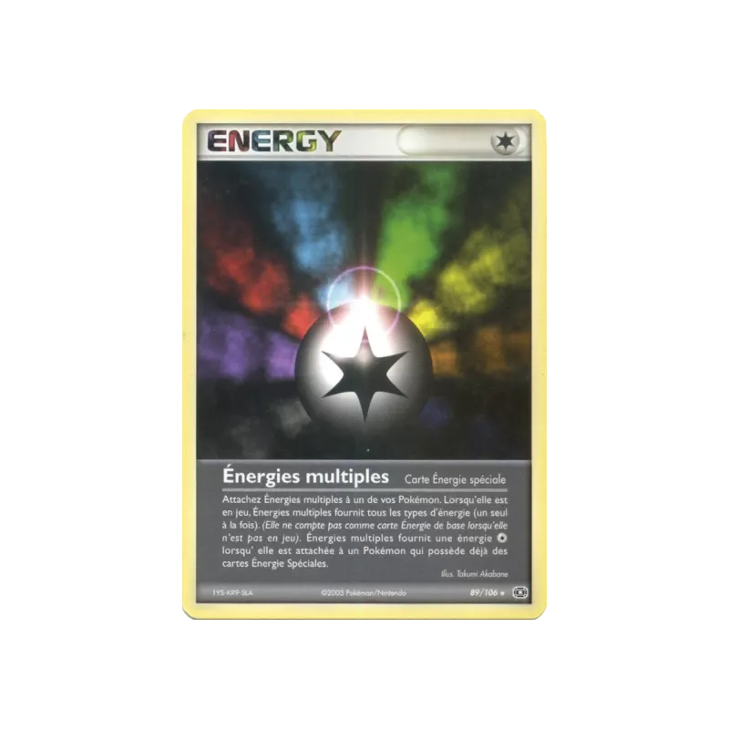 Énergies multiples EM - 089/106