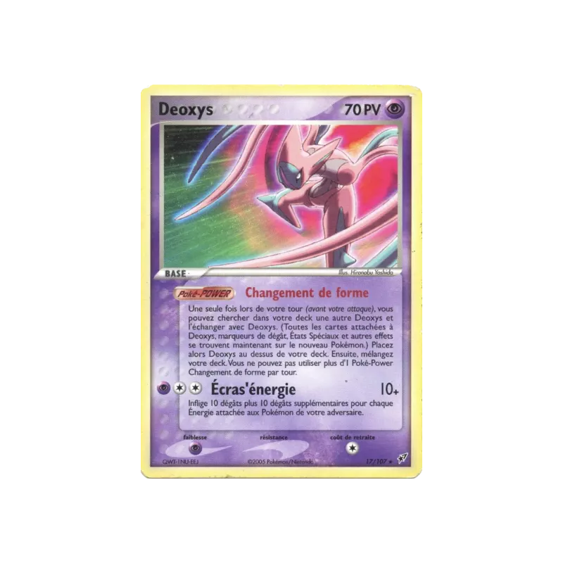 Deoxys DX - 017/107