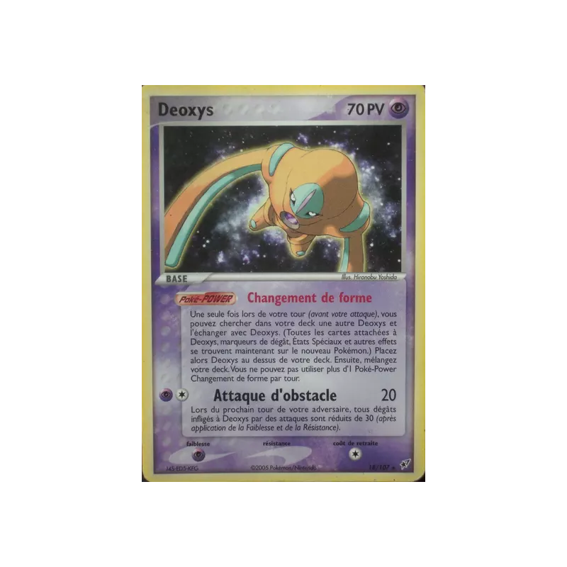 Deoxys DX - 018/107