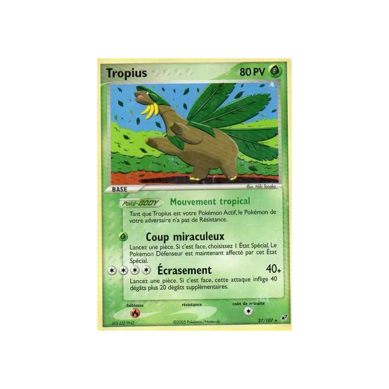 Tropius DX - 027/107