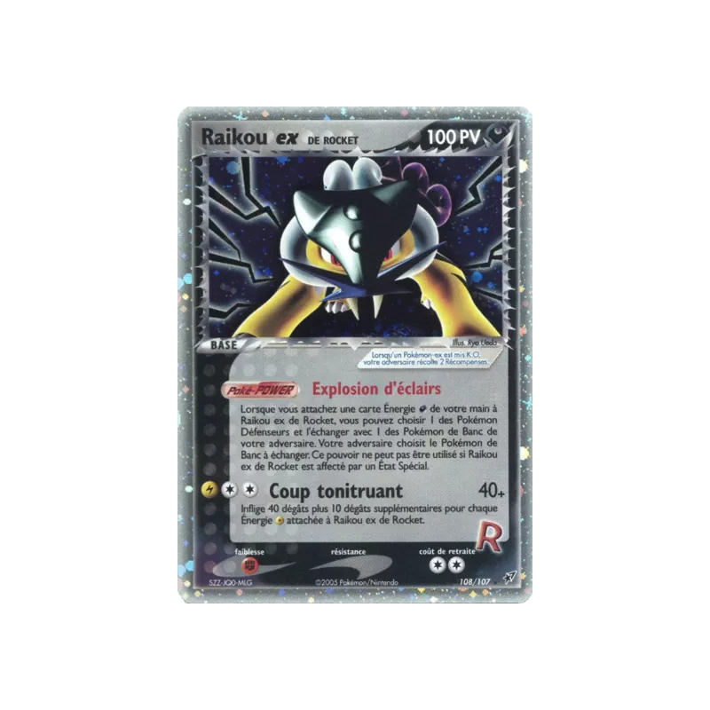 Raikou ex de Rocket DX - 108/107