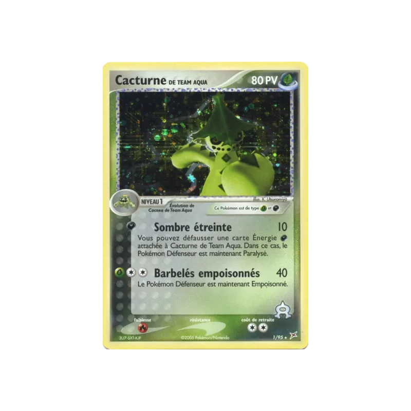 Cacturne de Team Aqua MA - 01/95