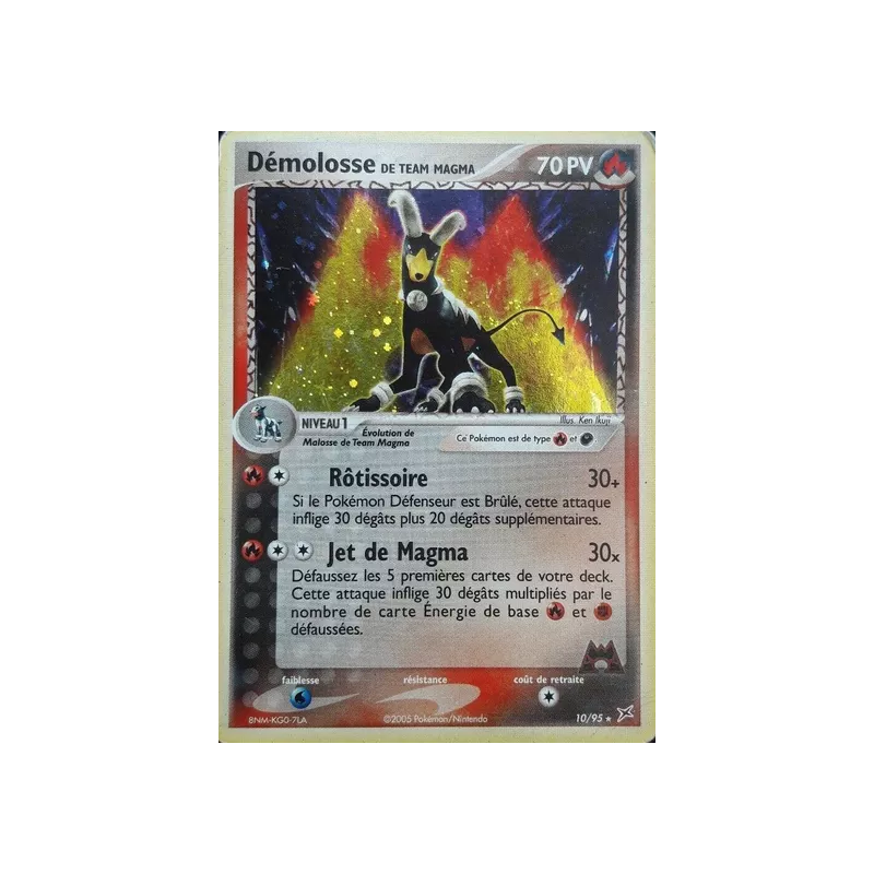 Démolosse de Team Magma MA - 10/95