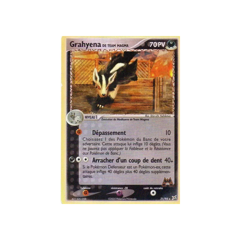 Grahyena de Team Magma MA - 21/95