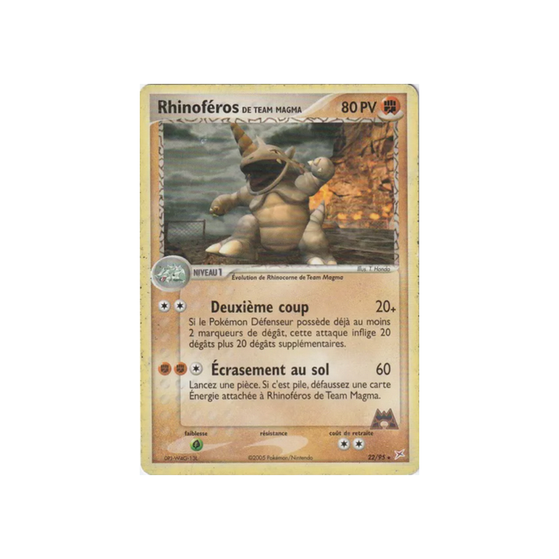 Rhinoféros de Team Magma MA - 22/95