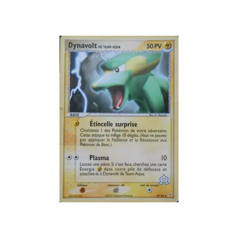 Dynavolt de Team Aqua MA - 27/95
