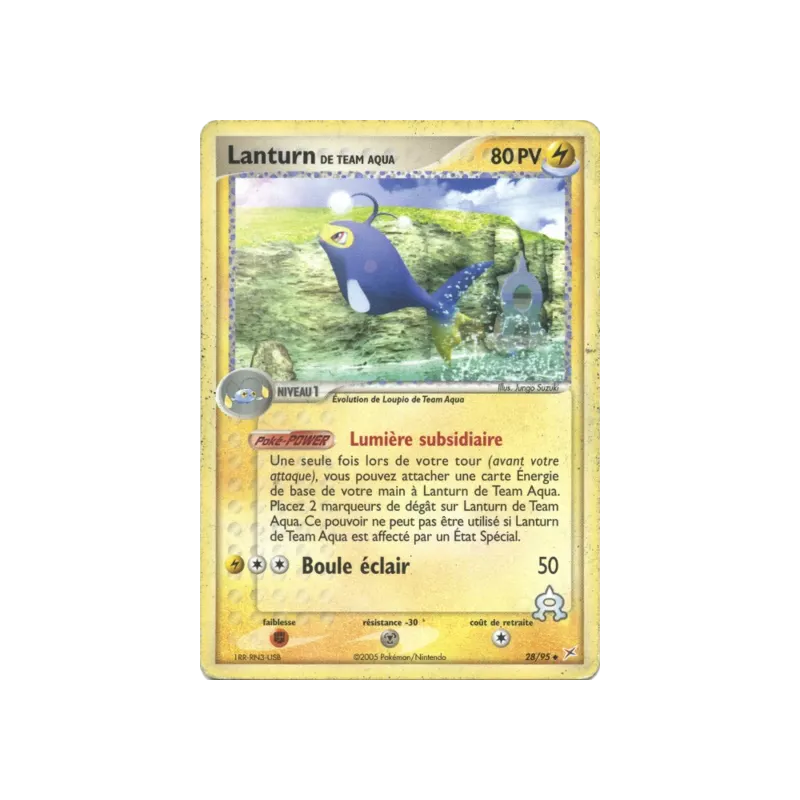 Lanturn de Team Aqua MA - 28/95