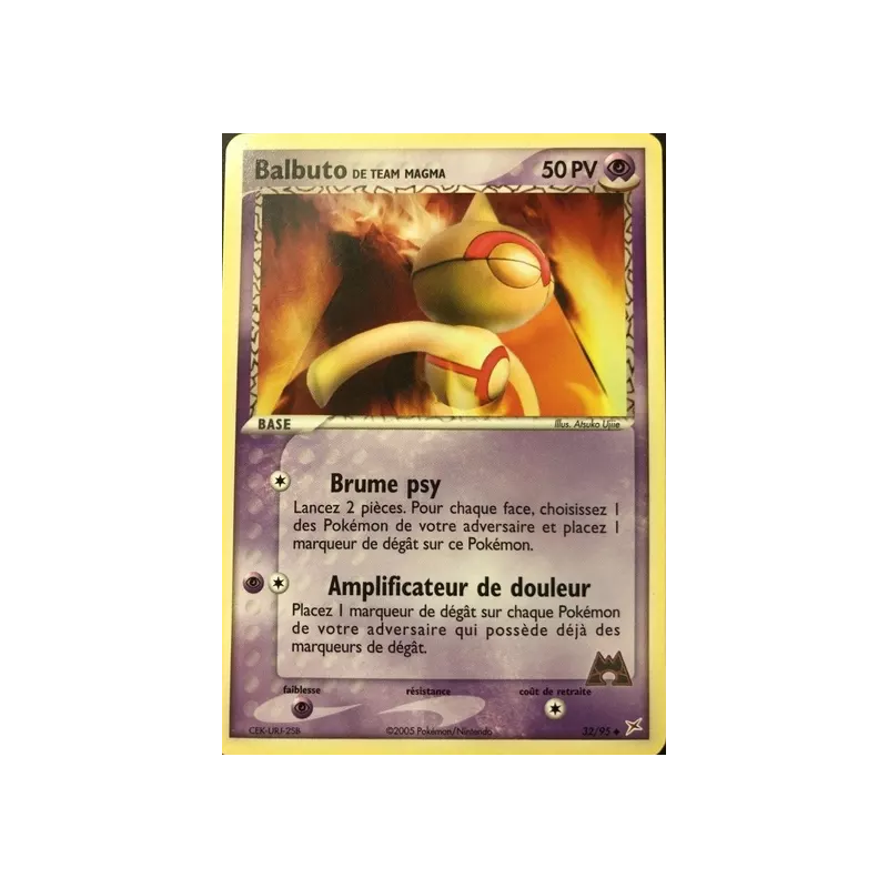 Balbuto de Team Magma MA - 32/95