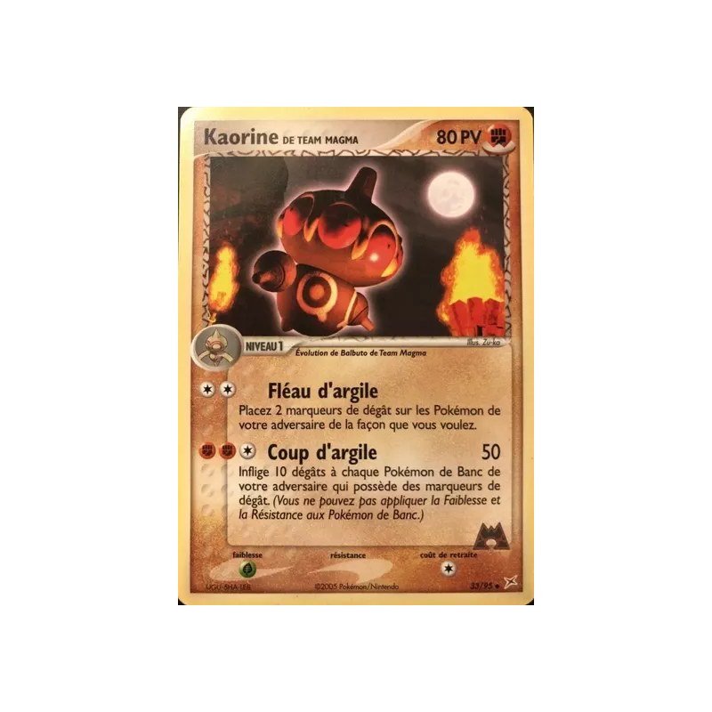 Kaorine de Team Magma MA - 33/95