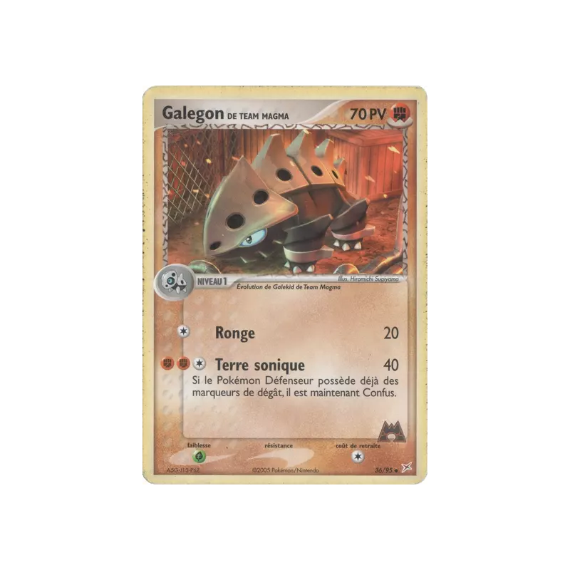 Galegon de Team Magma MA - 36/95