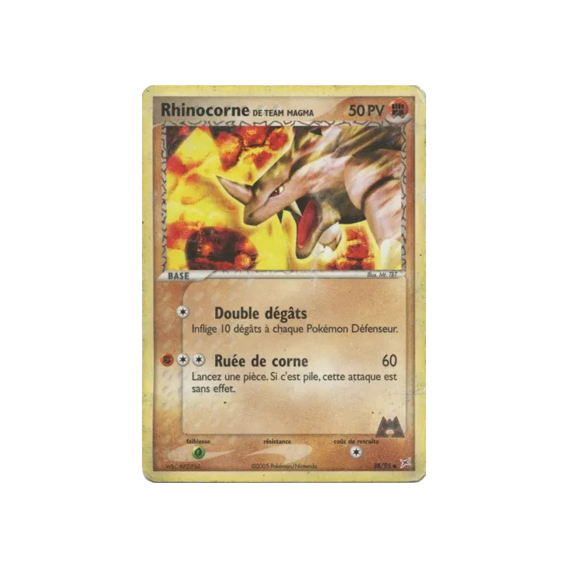Rhinocorne de Team Magma MA - 38/95