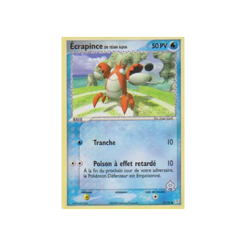 Écrapince de Team Aqua MA - 51/95
