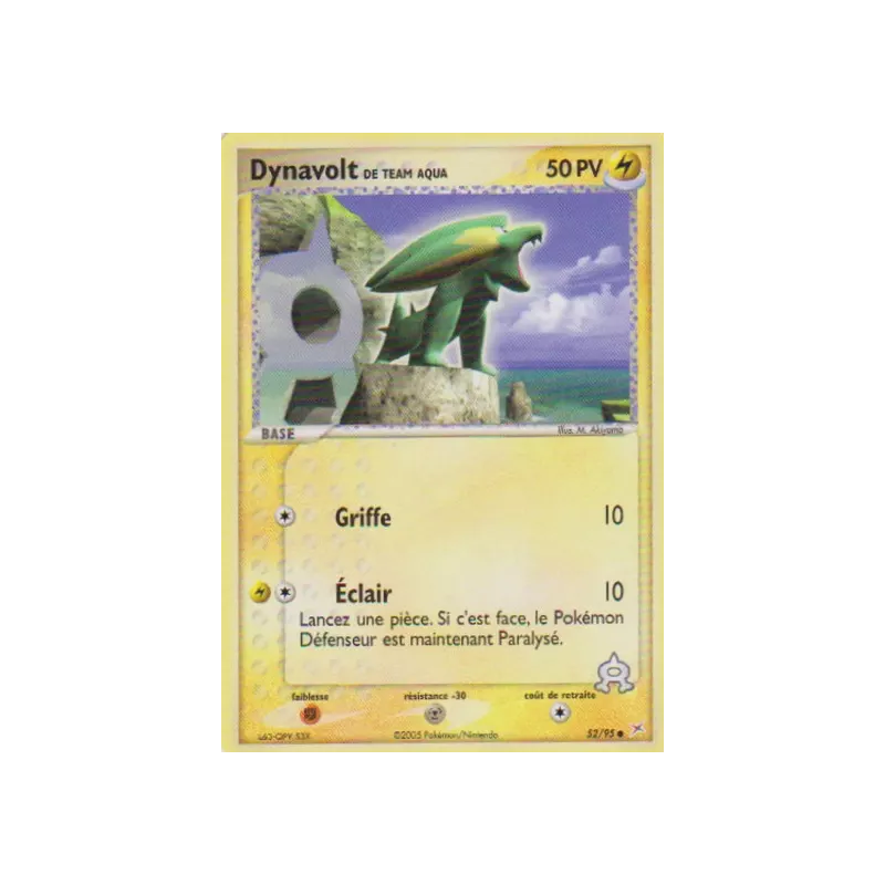 Dynavolt de Team Aqua MA - 52/95