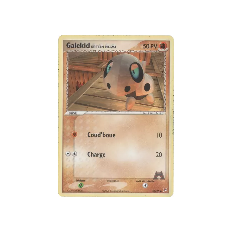Galekid de Team Magma MA - 58/95