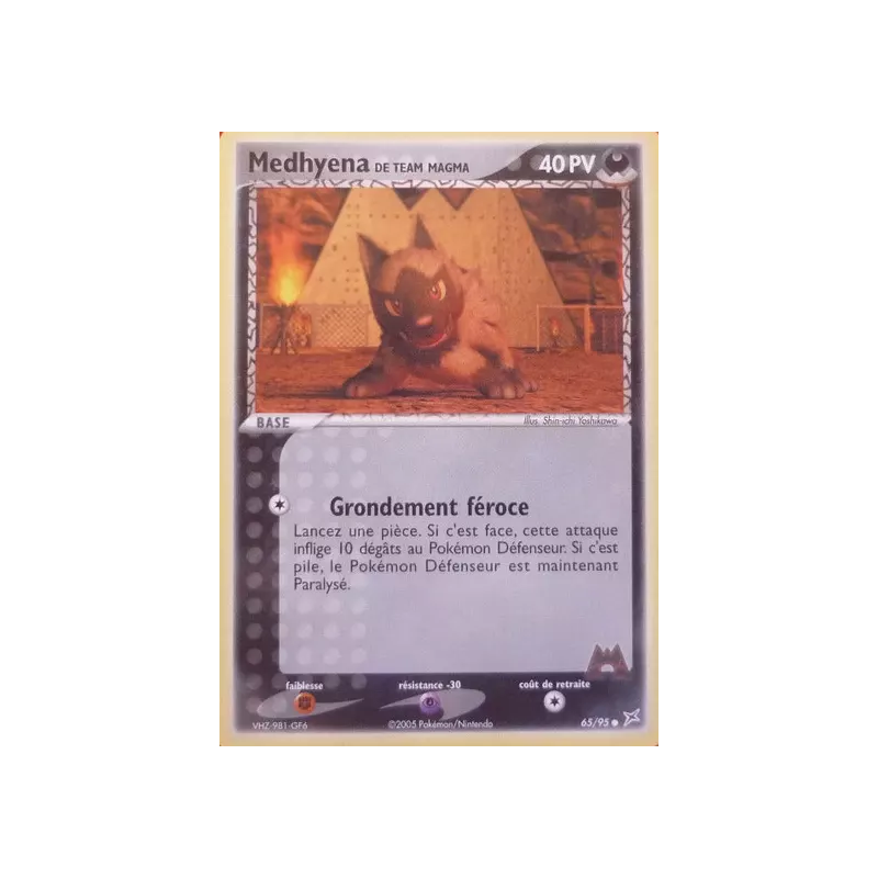 Medhyena de Team Magma MA - 65/95