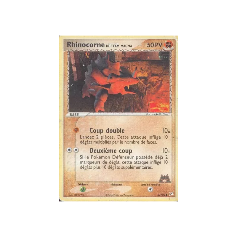 Rhinocorne de Team Magma MA - 67/95