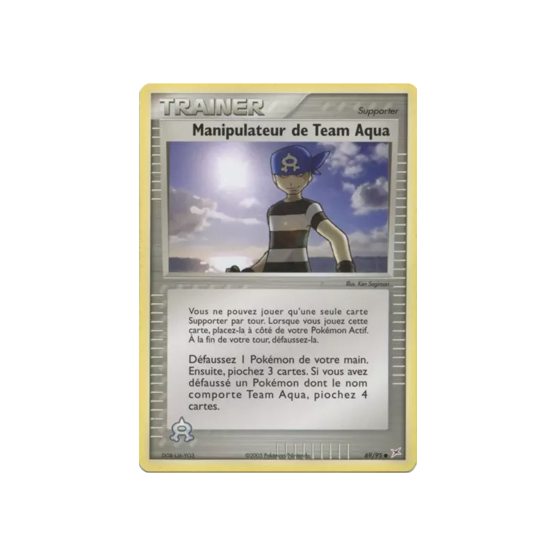Manipulateur de Team Aqua MA - 69/95