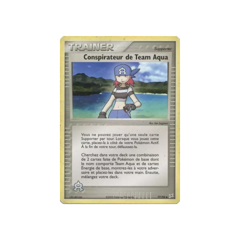Conspirateur de Team Aqua MA - 77/95