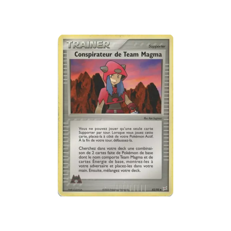 Conspirateur de Team Magma MA - 82/95