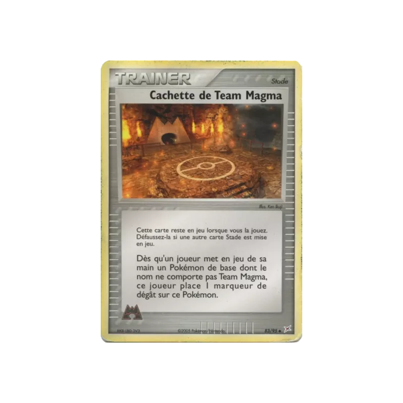 Cachette de Team Magma MA - 83/95