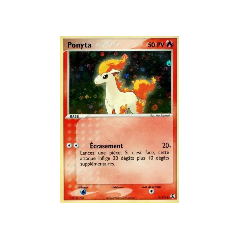 Ponyta RG - 076/112