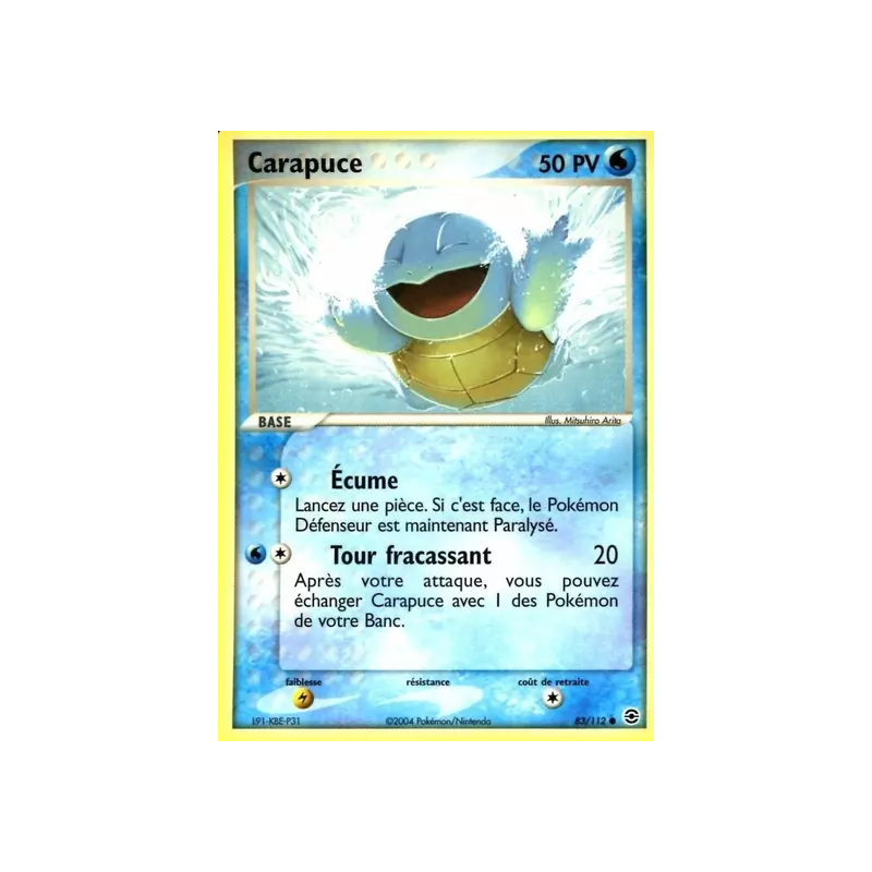 Carapuce RG - 083/112