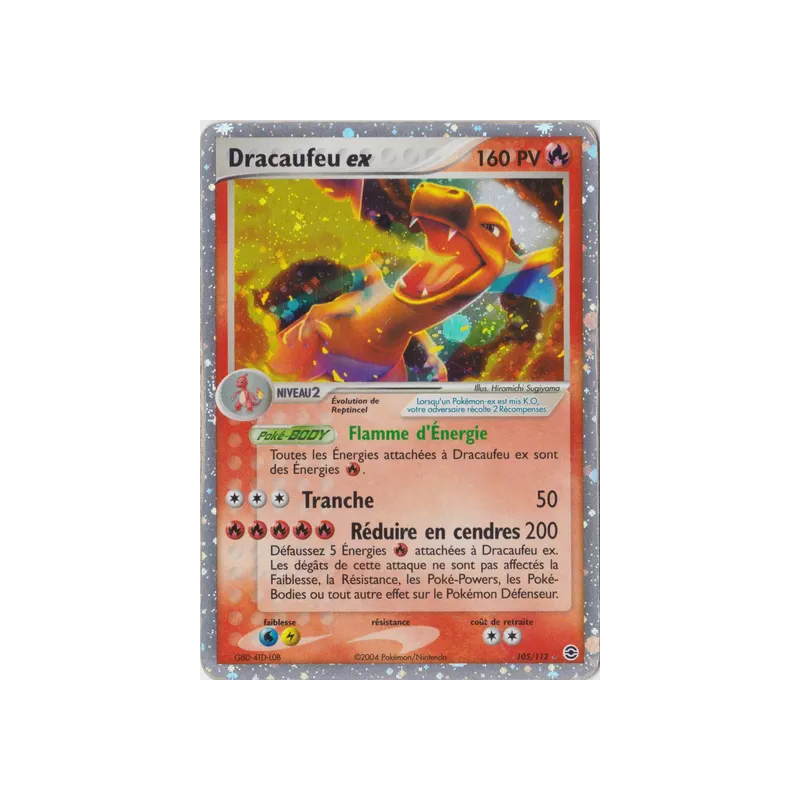 Dracaufeu ex RG - 105/112